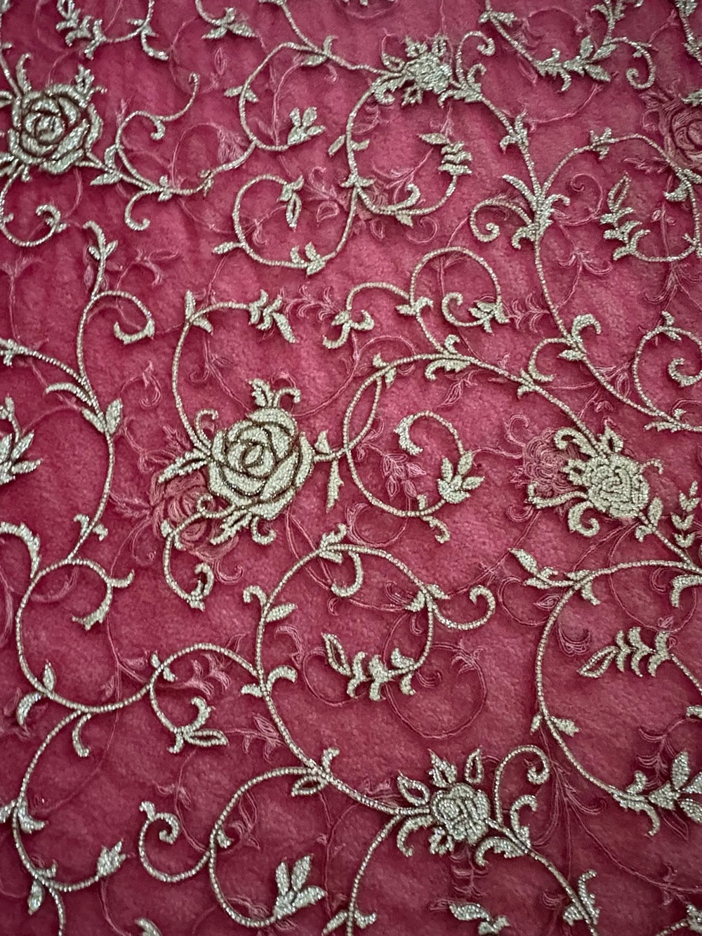 Stunning Saree with Swarovski Crystal, Blouse & petticoat| Chest 36 - Picture 5 of 14